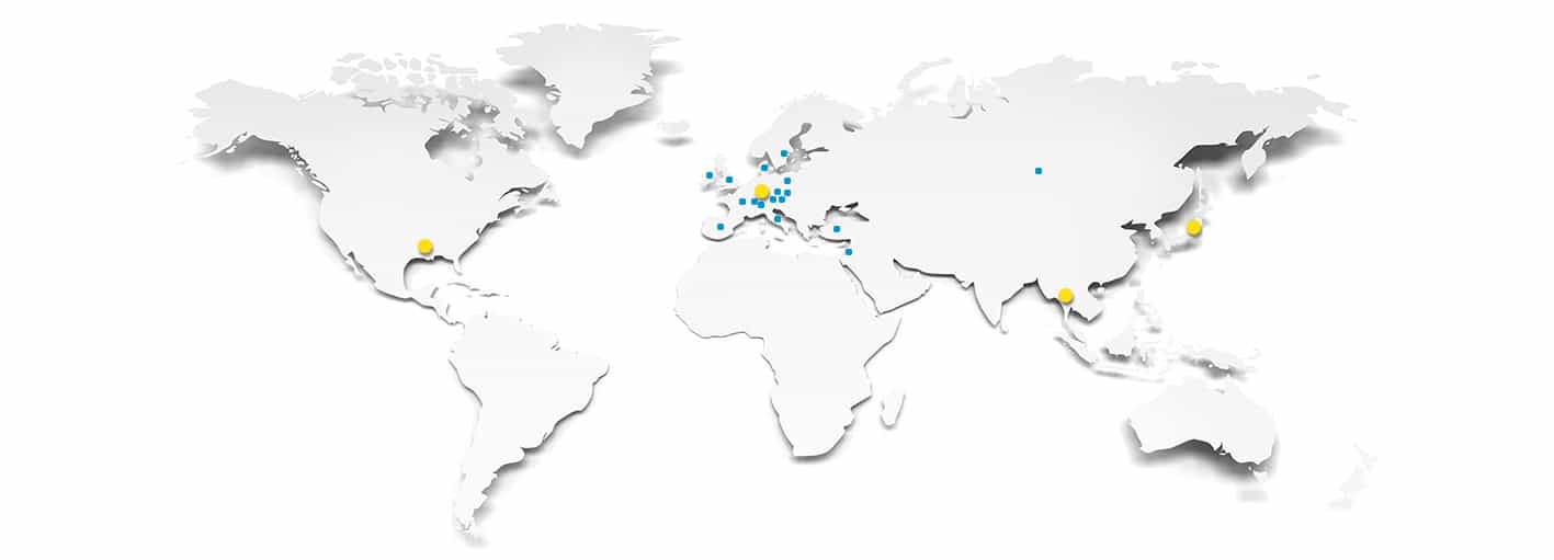 accretech - wofür wir stehen - weltkarte