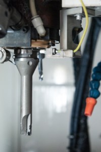 Der Sensor des ATC Rundlauf-Erkennungssystems. Bei einer Spindeldrehzahl von 600 min-1 dauern die Messungen gerade einmal 0,3 s