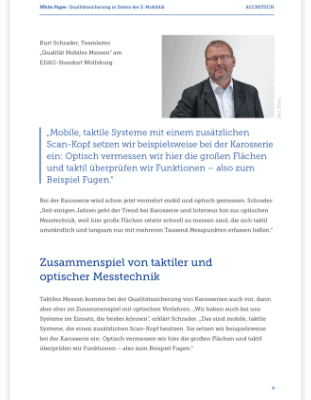 White Paper Qualitätssicherung in Zeiten der E-Mobilitaet